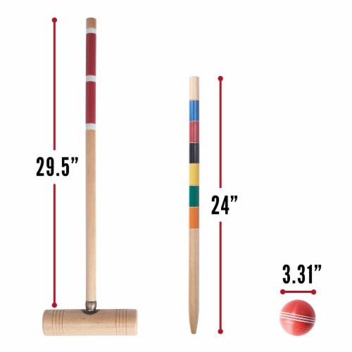 Franklin Professional Croquet Set Perspective: right