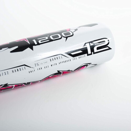 Franklin Venom 1200 Baseball Bat - White Perspective: right