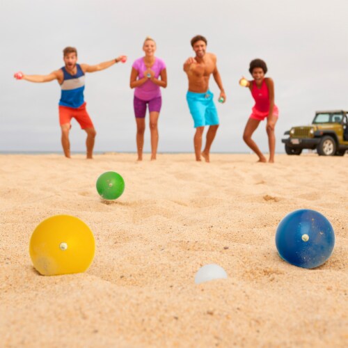 Franklin® Wooden Bocce Set Perspective: right