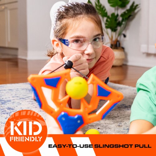 Nerf Slingshot Challenge Perspective: right
