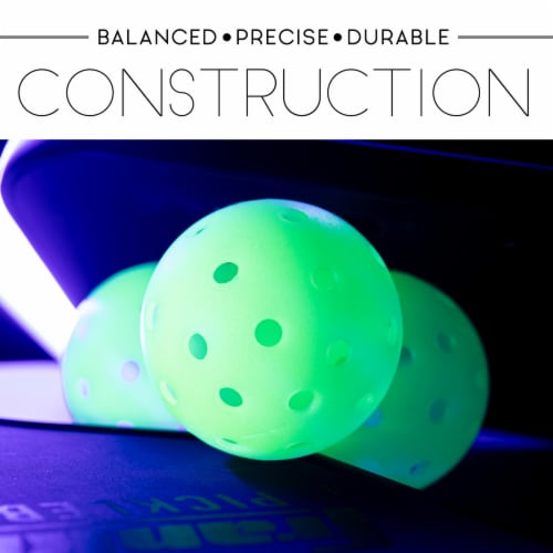 Franklin Pickleball Glow In The Dark Pickleballs Perspective: right
