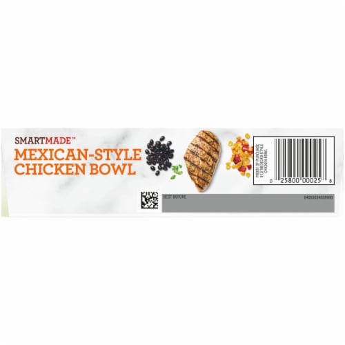 Smart Made Mexican-Style Chicken Bowl Frozen Meal Perspective: right
