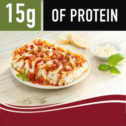 Smart Ones Traditional Lasagna with Meat Sauce & Mozzarella Cheese Frozen Meal, Box Perspective: right