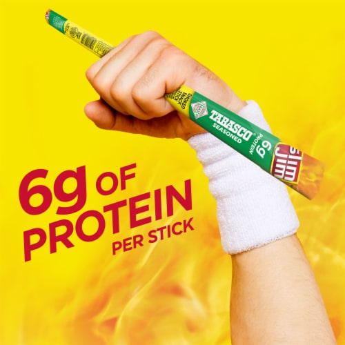 Slim Jim Giant Sized Tabasco Meat Snack Stick Perspective: right