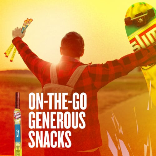 Slim Jim Giant Sized Mild Snack Stick Perspective: right