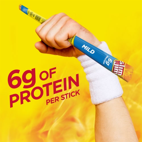 Slim Jim Giant Sized Mild Snack Stick Perspective: right