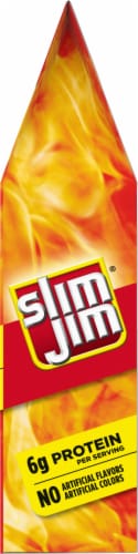 Slim Jim® Original Snack Sized Smoked Meat Sticks Perspective: right