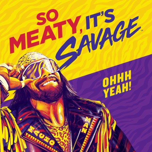 Slim Jim Original Savage Size Meat Stick Meat Snack Perspective: right