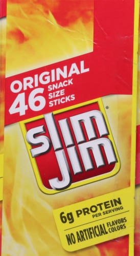 Slim Jim® Original Smoked Snack Stick Pantry Pack Perspective: right