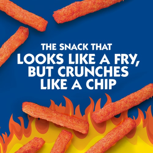 Andy Capp's Fire Fries Corn & Potato Snacks Perspective: right