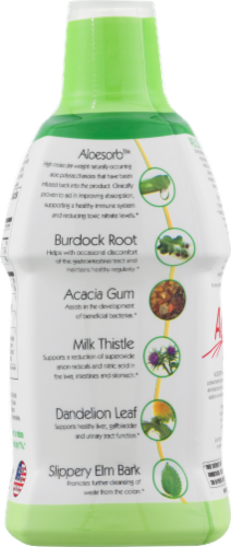 Lily Of The Desert Aloe Herbal Detox Formula Dietary Supplement Perspective: right