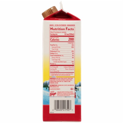 Darigold® Old Fashioned Classic Egg Nog Perspective: right