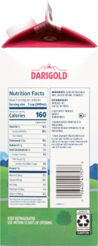 Darigold® Fit Whole Milk Perspective: right