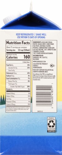 Darigold® Lactose Free Eggnog Perspective: right