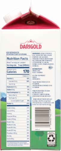 Darigold® Nutrition Whole Ultra Filtered Milk Perspective: right