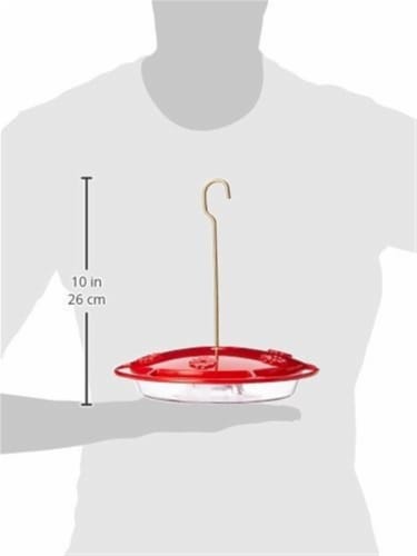Aspects Hummzinger Excel Capacity Hummingbird Feeder (16 oz) Perspective: right