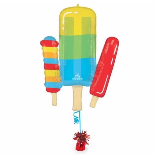 Splish Splash Pool Party Oversized HELIUM FILLED BALLOON Perspective: right