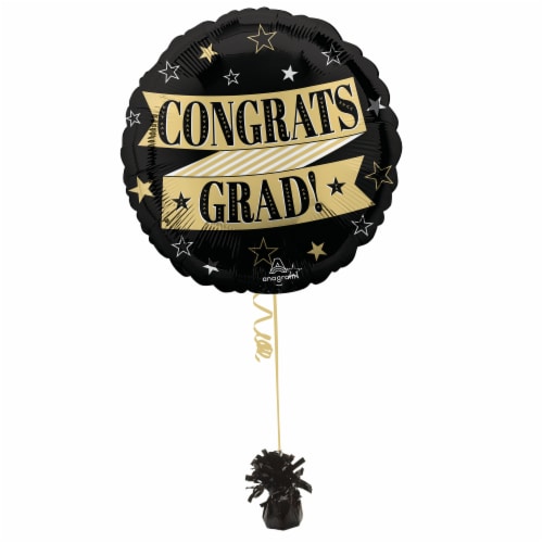 Congrats to the Grad Helium Filled Balloon Perspective: right