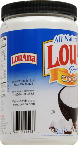 LouAna Pure Coconut Oil Perspective: right