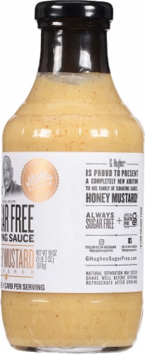 G Hughes® Sugar Free Honey Mustard Dipping Sauce Perspective: right