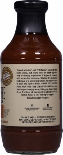 G Hughes® Sugar Free Honey BBQ Sauce Perspective: right
