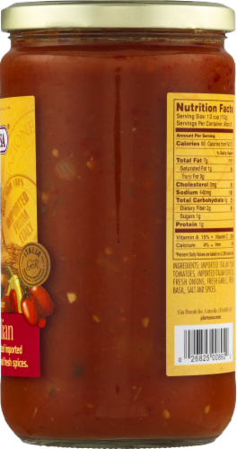 Gia Russa Hot Sicilian Pasta Sauce Perspective: right