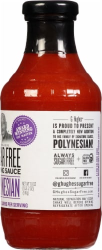 G Hughes Sugar Free Polynesian Dipping Sauce Perspective: right