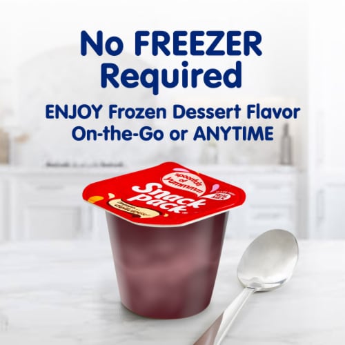 Snack Pack Ice Cream Sandwich Flavored Pudding Cups Perspective: right