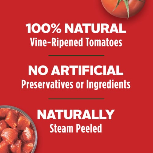 Hunt's 100% Natural Diced Tomatoes Perspective: right