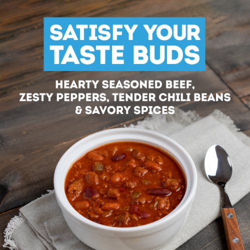 Wendy's Chili With Beans Canned Chili Perspective: right