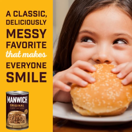 Manwich Original Sloppy Joe Sauce Canned Sauce Perspective: right