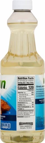 Wesson® Pure Vegetable Oil Perspective: right