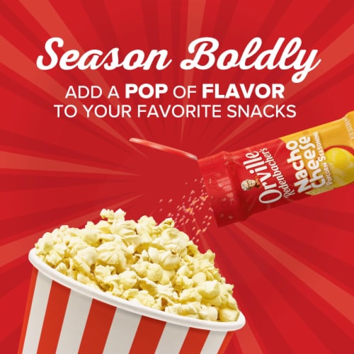 Orville Redenbacher's Nacho Cheese Flavored Popcorn Seasoning Perspective: right
