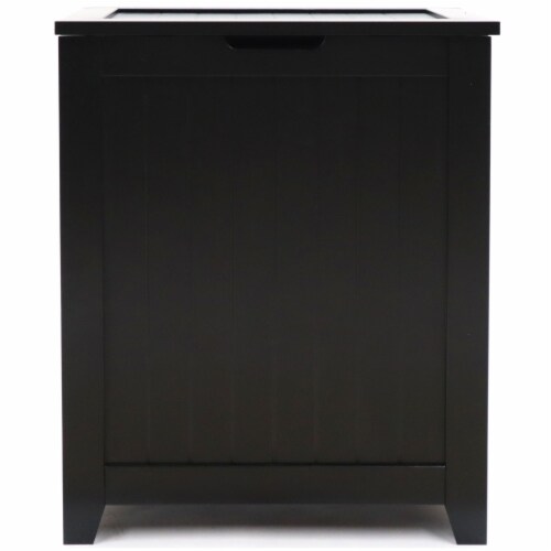 Redmon 5220BK Contemporary Country Laundry Hamper, Black Perspective: right