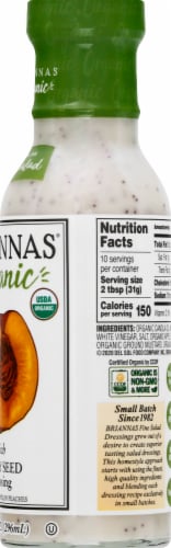 Brianna's Organic Rich Poppy Seed Dressing Perspective: right
