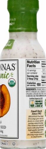 Brianna's Organic Rich Poppy Seed Dressing Perspective: right