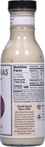Briannas® Home Style Creamy Blue Cheese Salad Dressing Perspective: right