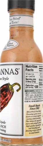 Briannas® Chipotle Ranch Salad Dressing Perspective: right