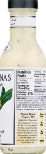 Brianna's Classic Buttermilk Ranch Dressing Perspective: right