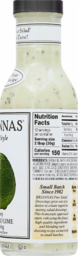 Brianna's Creamy Cilantro Lime Salad Dressing Perspective: right
