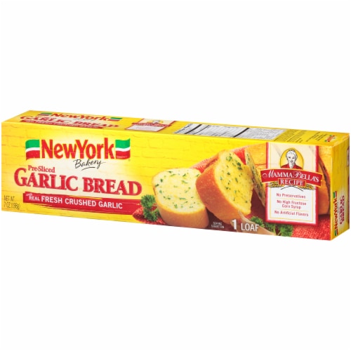Nre York Bakery Homestyle Garlic Loaf Perspective: right