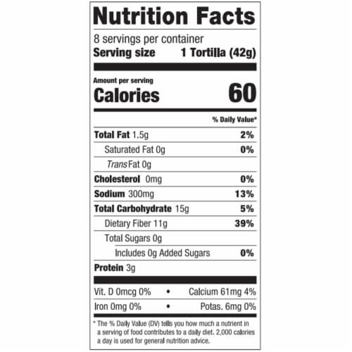 La Banderita Carb Counter Keto Certified Flour Tortillas Perspective: right