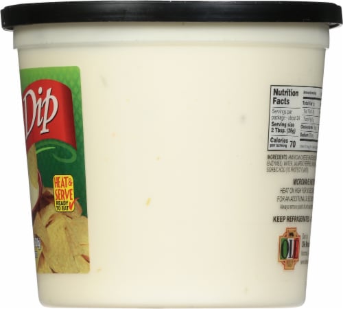 Ole Mexican Mild Cheese Dip Perspective: right
