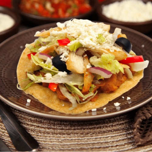 Ole Corn Tostadas Perspective: right