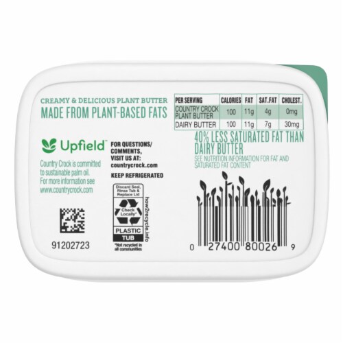 Country Crock® Avocado Oil Plant Butter Perspective: right