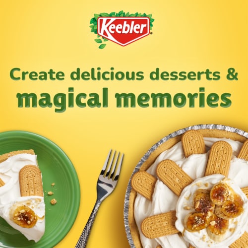 Keebler Ready Crust 9-Inch Graham Cracker Pie Crust, Premade Pie Crust For Baking And No-Bake, 6 oz Perspective: right