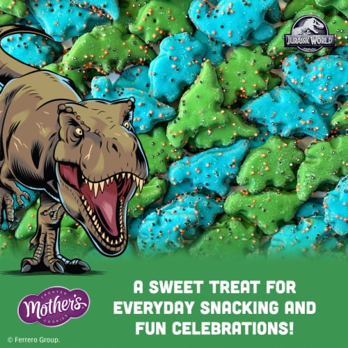 Mother's Chocolatey Dynamite Dinosaurs Cookies, Inspired by Jurassic World Perspective: right