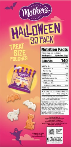 Mother's Ferrara Circus Animal Cats & Bats Halloween Cookies Perspective: right