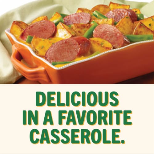 Eckrich Grillers Cheddar Smoked Sausage Perspective: right