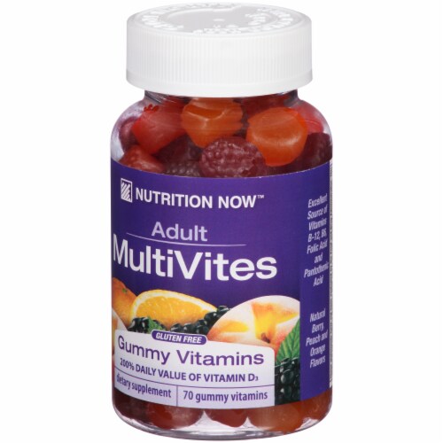 Nutrition Now Adult MultiVites Gummies Perspective: right